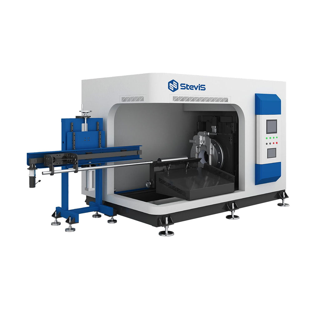 máquina de corte por láser en línea para fresado de tubos