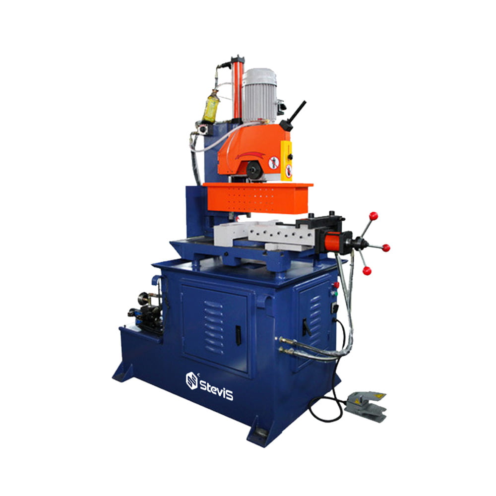 máquina de corte por sierra circular semiautomática