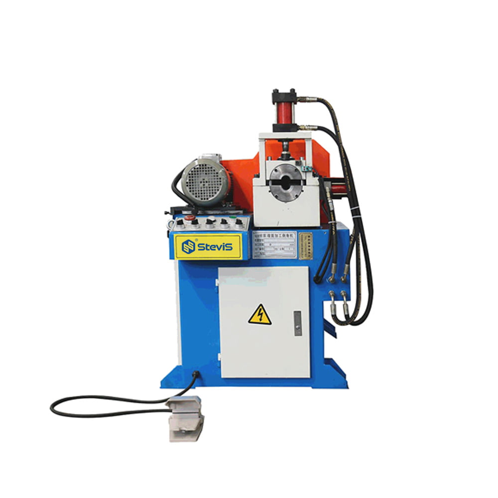 máquina de chanfrar haste de tubo de extremidade única