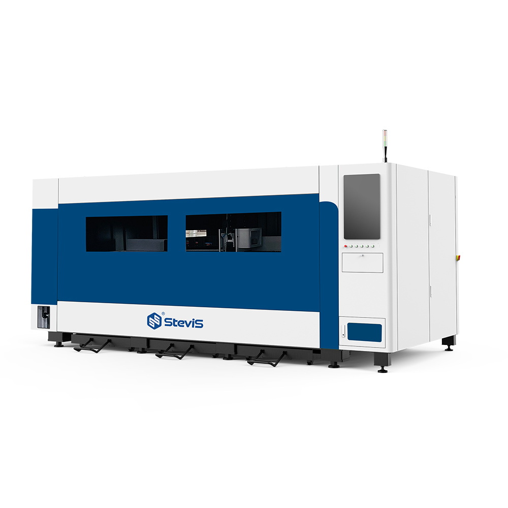 машина за ласерско сечење метала са извлачном платформом