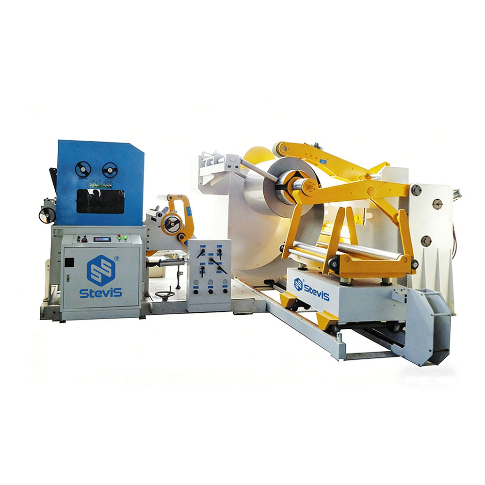 steel-coil-leveling-shearing-press-production-line